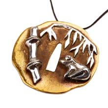 Amulets and Charms - Basho's Tsuba - Click here for more info