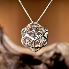 Amulets and Charms - Christ consciousness - silver - Click here for more info