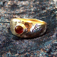 Amulets and Charms - Destiny ring gold - Click here for more info