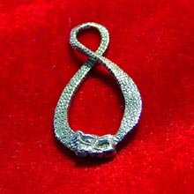Amulets and Charms - Infinity Dragon pendant silver - Click here for more info