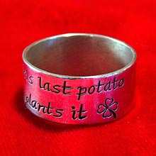 Amulets and Charms - Irish wit ring silver - Click here for more info