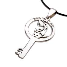 Amulets and Charms - Key of Destiny silver - Click here for more info