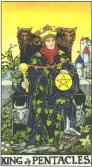 Tarot Meanings - King of Pentacles