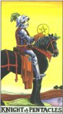 Tarot Meanings - Knight of Pentacles