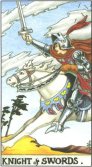 Tarot Meanings - Knight of Swords