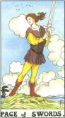 Tarot Meanings - Page of Swords