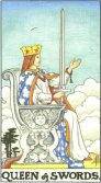 Tarot Meanings - Queen of Swords
