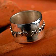 Amulets and Charms - Ring of Love silver - Click here for more info