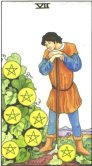 Tarot Meanings - Seven of Pentacles