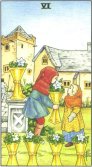 Tarot Meanings - Six of Cups