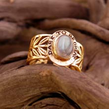 Amulets and Charms - Victory Ring Gold - Click here for more info